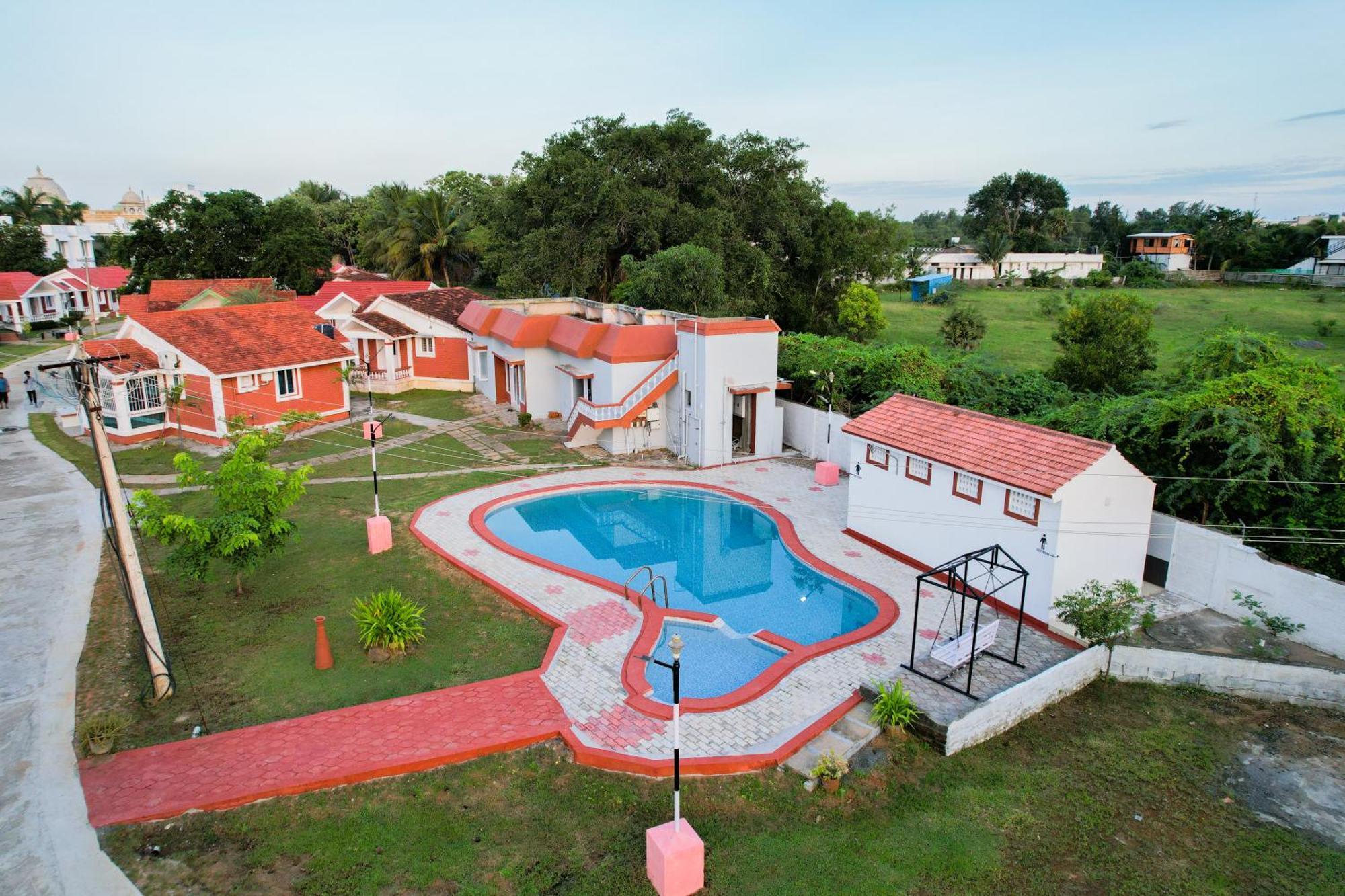 Mamalla Kudil Resort Mahabalipuram Exterior foto